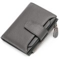 thumbnail image 1 of FALAN MULE Small Wallet for Women Genuine Leather Bifold Purse RFID Blocking Card Holder, 1 of 7