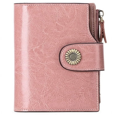 FALAN MULE Small Wallet for Women Leather Bifold Compact Small Womens Wallet with RFID Blocking
