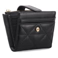 thumbnail image 1 of FALAN MULE Small Wallets Woman Leather Bifold RFID Blocking Card Holder With Zipper Coin Pocket, 1 of 6