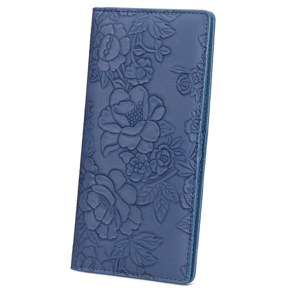 FALAN MULE Ultra Slim Thin Women Wallet RFID Blocking Card Holder Leather Bifold Ladies Wallet