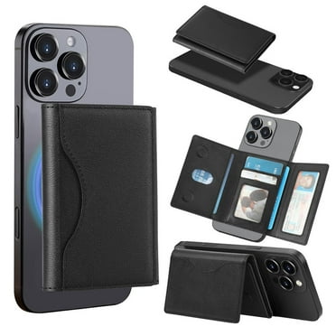 FALAN MULE Wallet for Men Magnetic Wallet Phone with MagSafe Leather RFID Minimalist Wallet Detachable Flip 6+ Card Holder