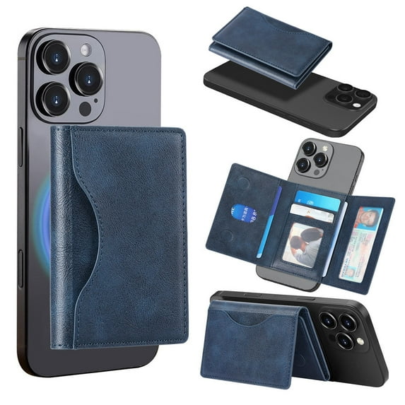 FALAN MULE Wallet for Men Magnetic Wallet Phone with MagSafe Leather RFID Minimalist Wallet Detachable Flip 6+ Card Holder