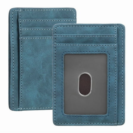 FALAN MULE Men Wallet Compact Slim Minimalist Front Pocket RFID Blocking Wallet for Men and Women Leather Card Holder Wallet
