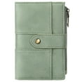 thumbnail image 1 of FALAN MULE Small Wallet for Women RIFD Leather Bifold Credit Card Holder with 3 ID Window, 1 of 10