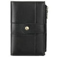 thumbnail image 1 of FALAN MULE Small Wallet for Women RIFD Leather Bifold Credit Card Holder with 3 ID Window, 1 of 10