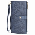 thumbnail image 1 of FALAN MULE Wallets for Women RFID Blocking Vegan Leather wristlet wallet Trifold Clutch Large Capacity Credit Card Holder, 1 of 7
