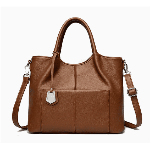 FALAN MULE Women Hobo Shoulder Bag Soft Leather Crossbody Purse with Multi Pockets Slouchy Handbag