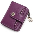 thumbnail image 1 of FALAN MULE Cute Women's Wallets RFID Blocking Ladies Wallet Leather Bifold Card Holder, 1 of 7