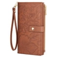 thumbnail image 1 of FALAN MULE Wallets for Women RFID Blocking Vegan Leather wristlet wallet Trifold Clutch Large Capacity Credit Card Holder, 1 of 7