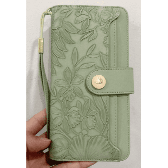FALAN MULE Womens Wallet RFID Blocking Large Capacity Bifold Leather Credit Card Holder with Zipper Pocket Purse