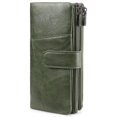 thumbnail image 1 of FALAN MULE Womens Wallet RFID Blocking Soft Leather Trifold Card Holder, 1 of 7