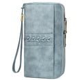 thumbnail image 1 of FALAN MULE Wallet for Women RFID Blocking Leather Large Capacity Zip Around Ladies Card Holdr Phone Purse Wristlet, 1 of 8
