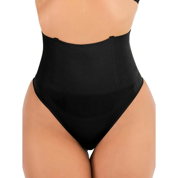 FALEXO Postpartum Sleamless Tummy Control High Waist Thong Hip Enhancer Panties Women Cincher Girdle Butt Lifter Panty Shapewear