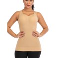 thumbnail image 1 of FALEXO Women's Shapewear Tank Tops Slimming Padded Seamless Compression Body Shaper Top Plus Size, 1 of 7
