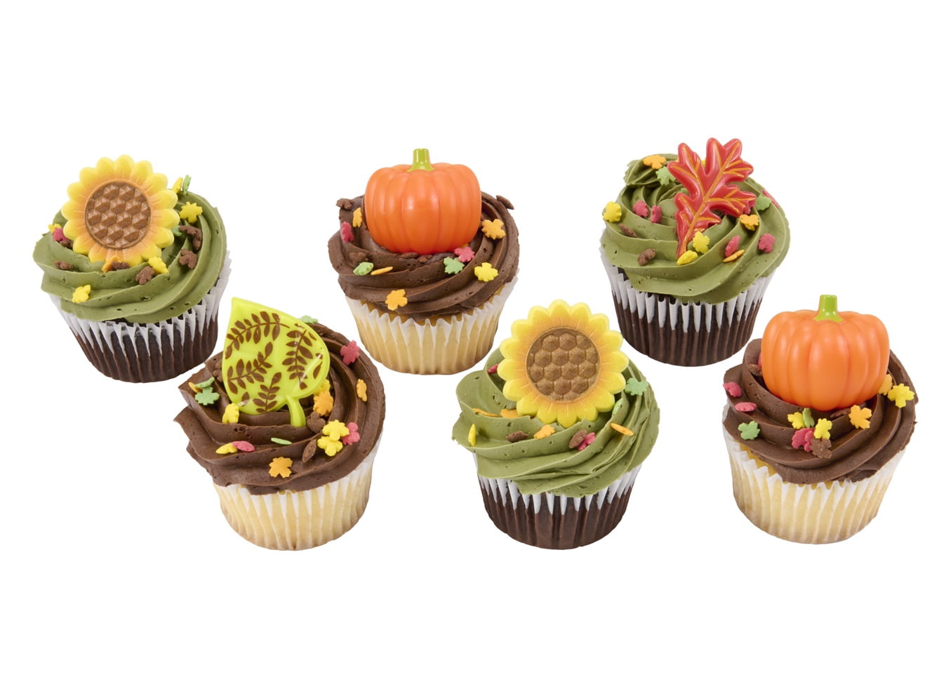 FALL FOLIAGE CUPCAKES