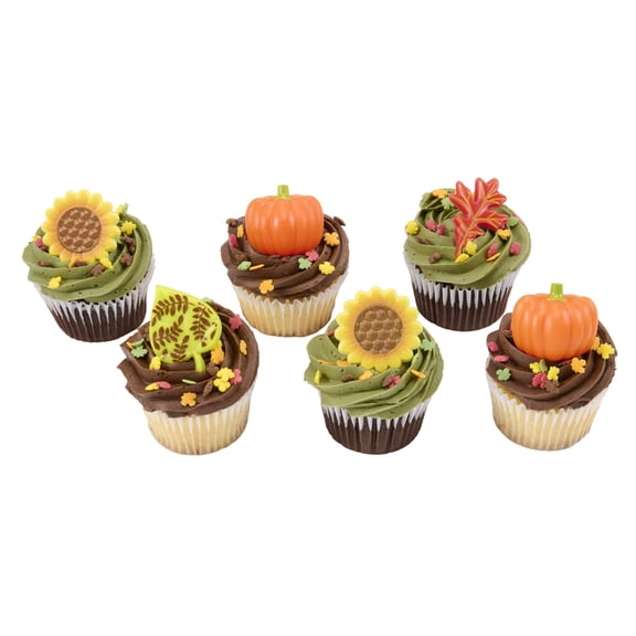 FALL FOLIAGE CUPCAKES
