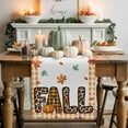 thumbnail image 1 of FALL Text Table Runner, Autumn Thanksgiving Kitchen Dining Table Decoration for Home Party Decor 13x108 Inches, 1 of 9