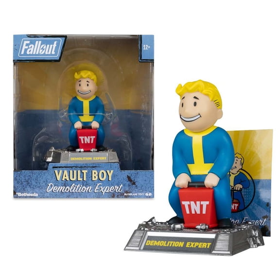 Fallout Vault Boy (Demolition Expert) 5" Posed Figure - McFarlane Toys