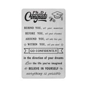 FALOGIJE 2025 PHD Graduation Card, Doctoral Gifts for Graduating Doctors 2025, Doctorate Graduation Card for Him Her