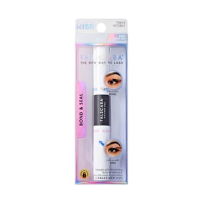 Kiss Falscara False Lash Clusters Bond & Seal, Double-Sided Tube, NET WT 9.0 g (0.29 oz.)
