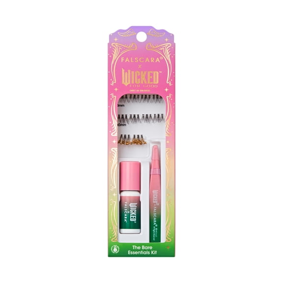 FALSCARA X WICKED: FOR GOOD False Eyelashes, Lash Extension Kit, 10 Lash Clusters - Go On, You're Free