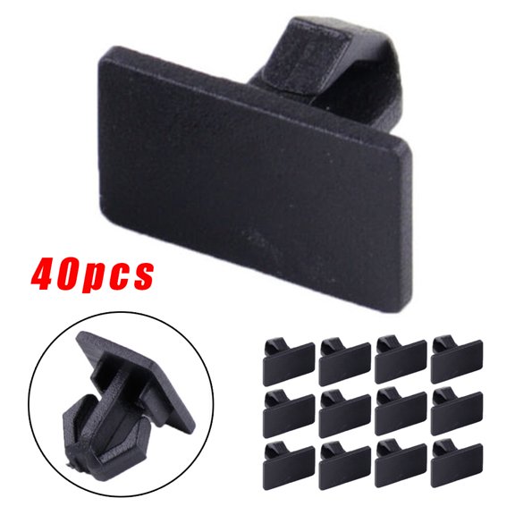 FALYEE 40pcs Rocker Molding Panel Clips Fit For Dodge Charger Magnum Chrysler 300 05-1