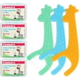 thumbnail image 1 of FAMILIFE Kids Dental Floss Picks Without Fluoride,4 Travel Handy Cases Unflavored Flosser 120 Picks, 1 of 7