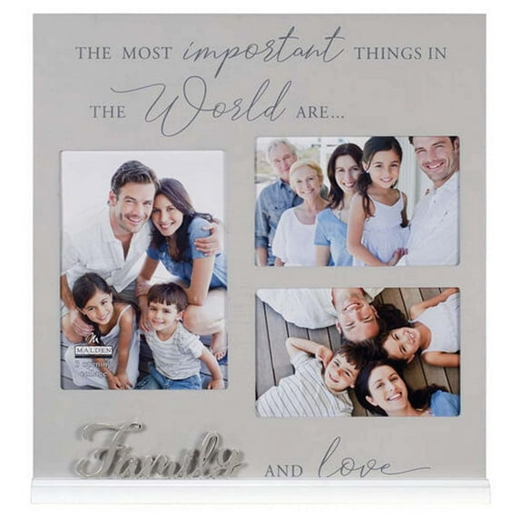 FAMILY 3-opening collage displays 5x7 1 6x4 2 frame