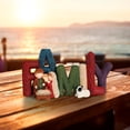 thumbnail image 1 of FAMILY Letter Ornament Nativity Scene Nativity Set Figurines Crocheted Design Tabletop Holy Family Figurine and Statue, Seasonal Home Decor Accent for Home, 1 of 7
