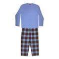 thumbnail image 1 of FAMILY PJs Intimates Light Blue Set Plaid Pajamas XL, 1 of 1