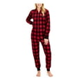 thumbnail image 1 of FAMILY PJs Intimates Red Fleece Plaid Jumper XXL, 1 of 6