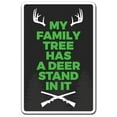 thumbnail image 1 of FAMILY TREE HAS A DEER STAND Decal family hunt deer outdoors | Indoor/Outdoor | 9" Tall, 1 of 4