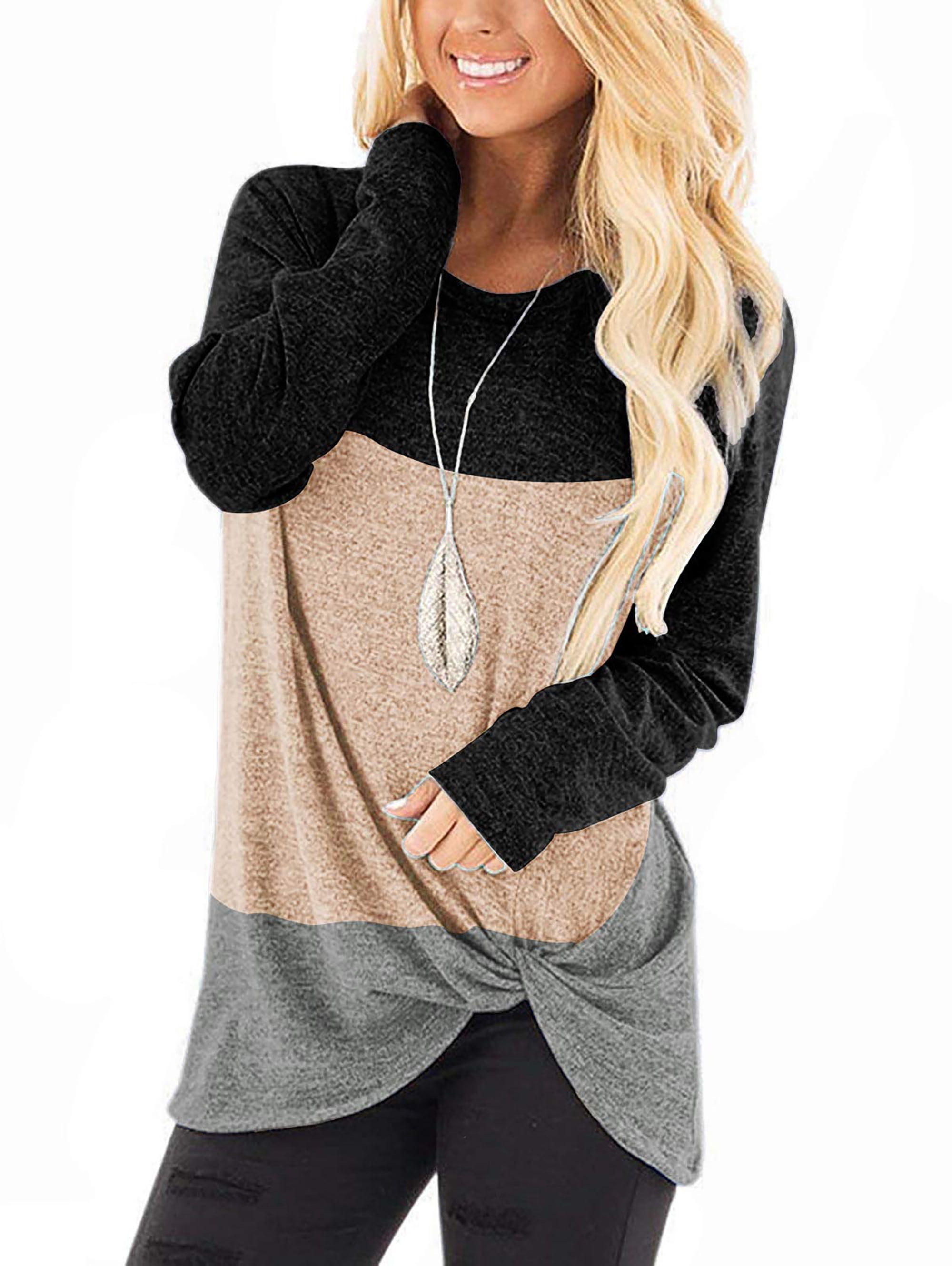 Tunique Femme Manches Longues Rayures - Col V - Pour Leggings - Taille Variable - Neuf Avec étiquettes