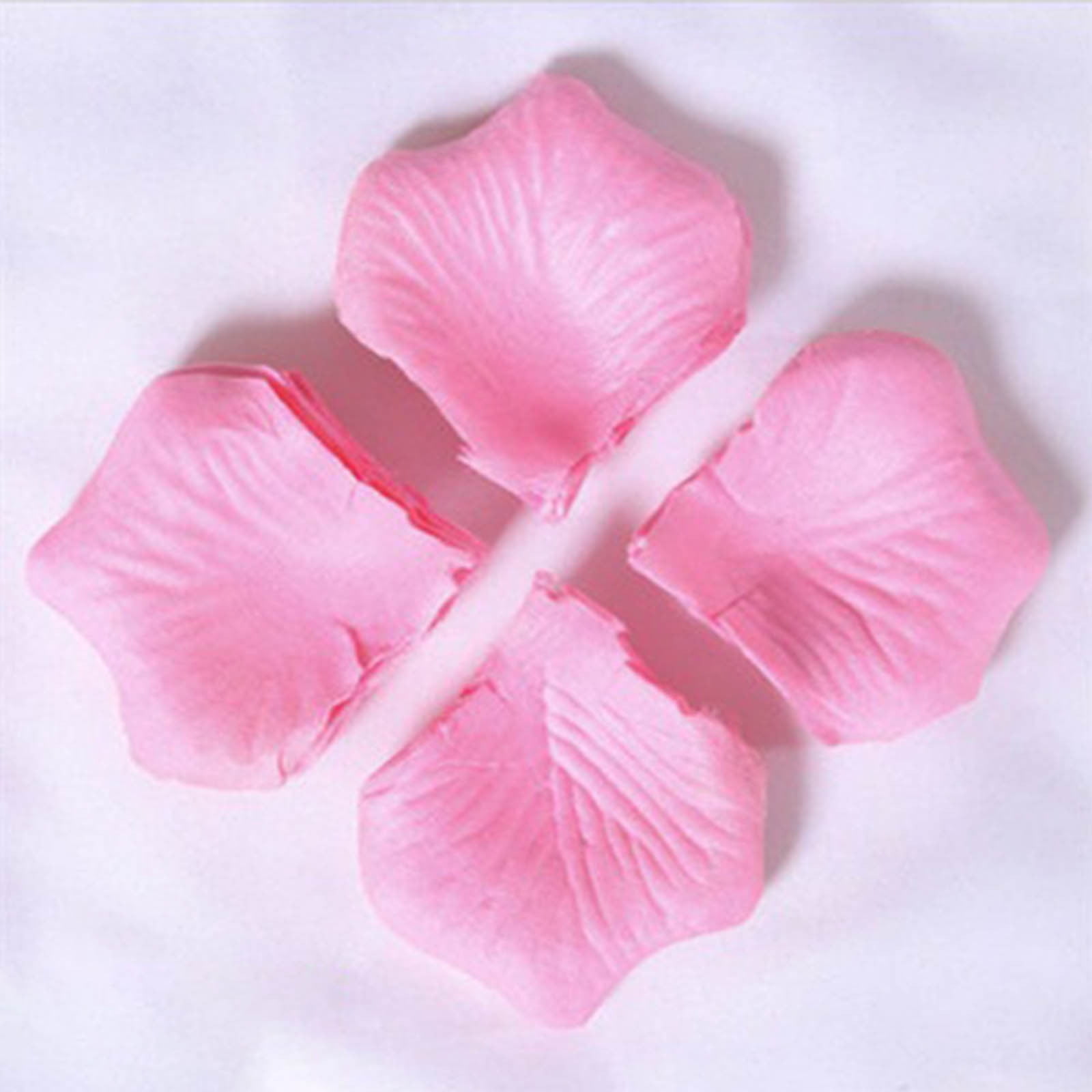 FAMTKT 100Pcs Rose Petals Artificial Flowers Fake Rose Petals for ...