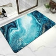 thumbnail image 1 of FAMTKT Bathroom Rug Mat, Bathroom Floor Mat, Home Room Toilet Door Mat, Water Absorbing Pad, Quick Drying, and Washable Foot Mat on Clearance, 1 of 3