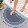 thumbnail image 1 of FAMTKT Bathroom Rugs Crystal Velvet Rug Super Absorbent Quick Dry Rubber Backing Non Slip Washable Bathroom Floor Mats Shower Rug for In Front Of Bathtub Shower Room Decor on Clearance, 1 of 5