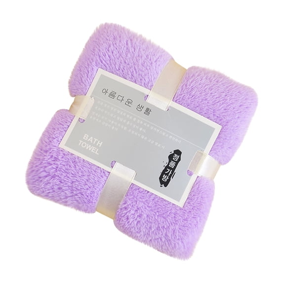 FAMTKT Bathroom Towels Coral Velvet Towel, Absorbent Towel for Washing Face, Long Staple Cotton, Wedding Gift, Wedding Towel