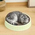 thumbnail image 1 of FAMTKT Cats Scratch Pad Round Cats Scratching Bowl Corrugated Cardboard Scratch Pad Bed with Replaceable Insert for Indoor Cats Durables Pet Toy, 1 of 6