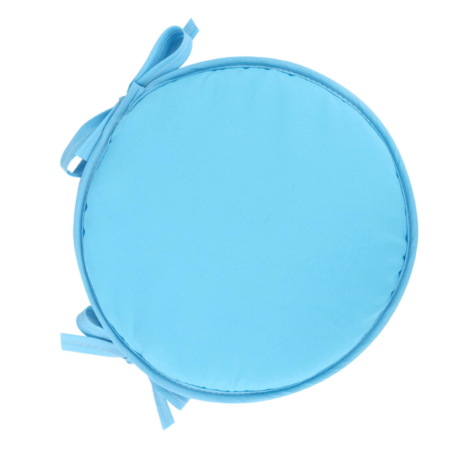 Round kitchen chair cushions with ties sale