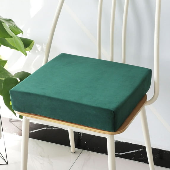 FAMTKT Chair Cushions Sponge Cushion Velvet Solid Wood Sofa Cushion Window Cushion Warm and Comfortable Tatami Cushion Seat Cushion