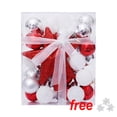 thumbnail image 1 of FAMTKT Christmas Balls 30PCS Christmas Ball Baubles Party Xmas Tree Decorations Hanging Ornament Decor Christmas Decorations on Clearance, 1 of 5