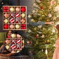 thumbnail image 1 of FAMTKT Christmas Balls Ornaments Set, Xmas Shatterproof Plastic Baubles Hanging Balls for Christmas Tree Holiday Party Wedding Decorations, 1 of 6