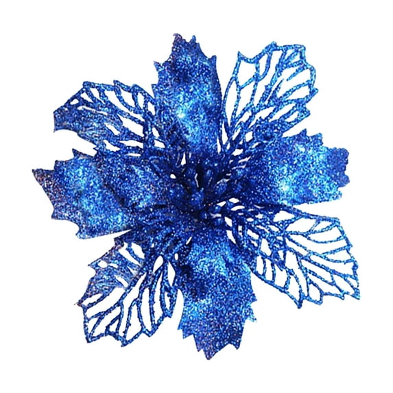 FAMTKT Christmas Ornaments Artificial Flowers Christmas Decorations Christmas Flowers Decorate the Christmas Tree, Christmas Wreaths, Gift Boxes and Indoor and Outdoor Decorations