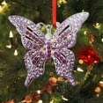thumbnail image 1 of FAMTKT Christmas Tree Ornaments Butterfly Hanging Ornaments Christmas Tree Decorations for Home, Office and Cars Decor, Gift for Parties, Christmas and Holiday, Christmas Gifts, 1 of 3