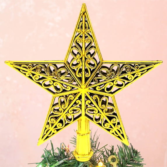 FAMTKT Christmas Tree Topper Christmas Ornaments Christmas Tree Hang Decoration Ornament Treetop Topper
