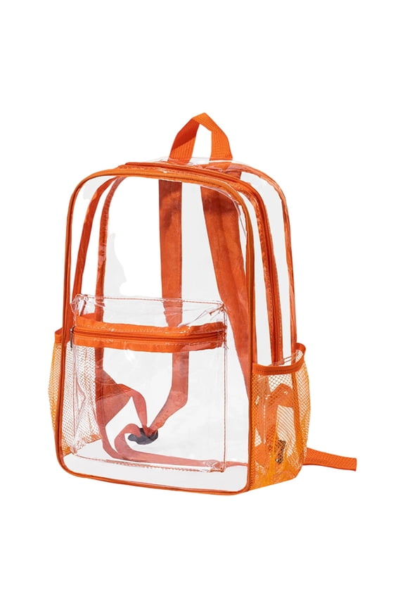 Clear Backpack Heavy Duty Transparent Backpack Extra Large Clear Beach Backpacks for Sports Activities and Games In Concert Festival