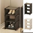 thumbnail image 1 of FAMTKT Concise Shoe Rack Storage Shoe Rack Multi-Layer Space Saving Doorway Dormitory Shoe Cabinet Home Storage Slipper Rack Shelf Household Small Shoe Shelf, 1 of 7