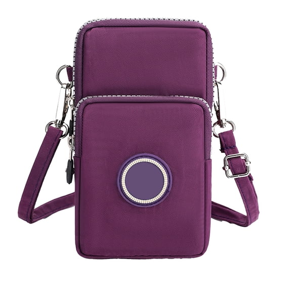 FAMTKT Crossbody Phone Bag for Women, Small Shoulder Purse and Handbag Strap Bag Multipurpose Crossbody Chest Bag