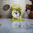thumbnail image 1 of FAMTKT Cute Mini Metal Small Alarm Clock Electronic Small Alarm Clock, Home Accessories, 1 of 2