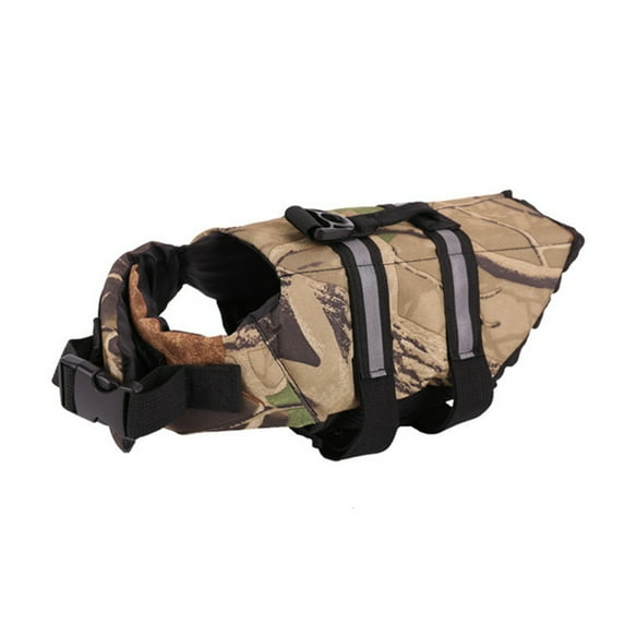 FAMTKT Dog Life Jacket Pet Coat Reflective Outdoor Dog Clothes Pet Swimsuit Dog Life Vests for Swimming Boating Kayaking Supplies